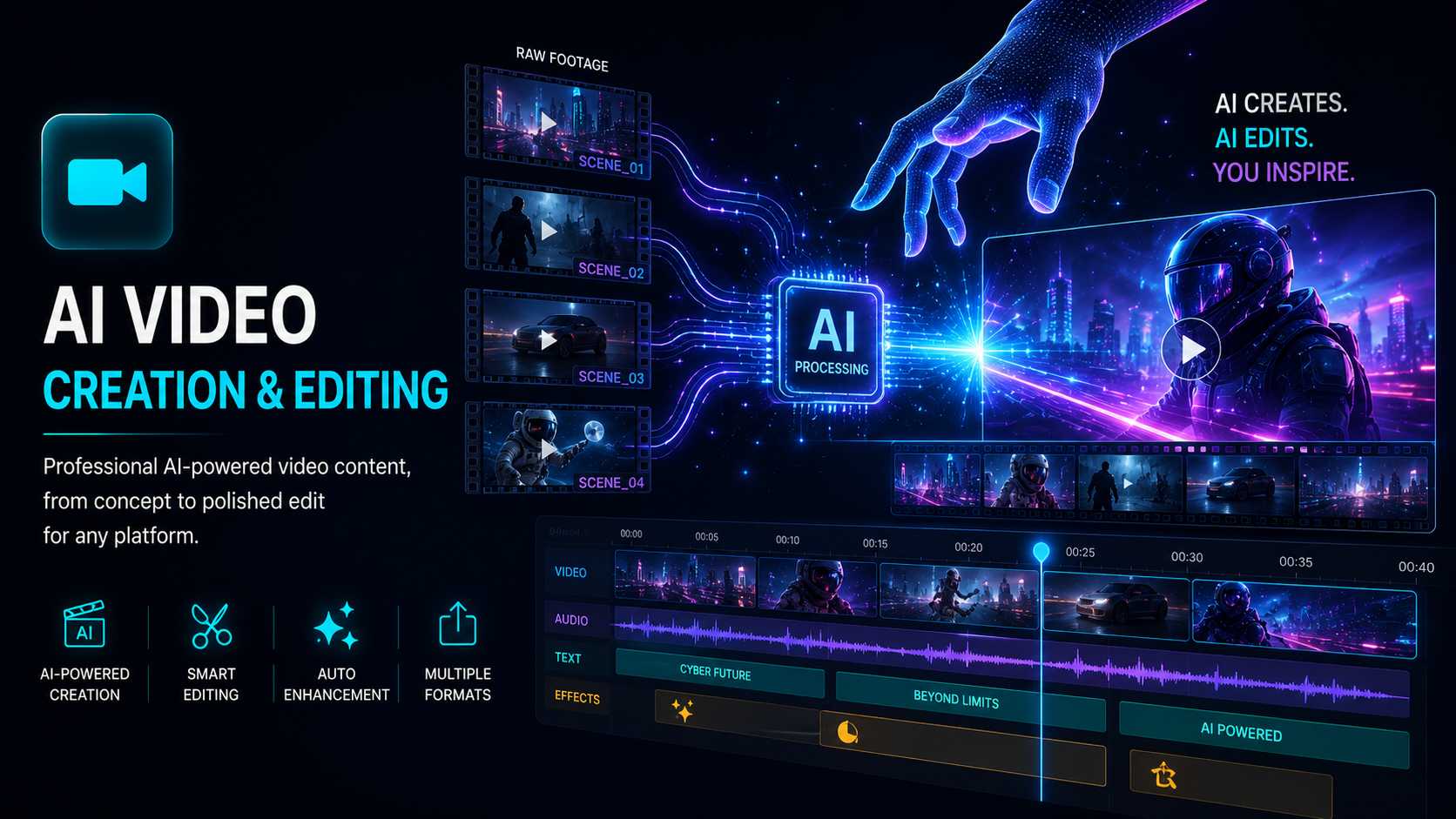 AI Video Creation and Editing